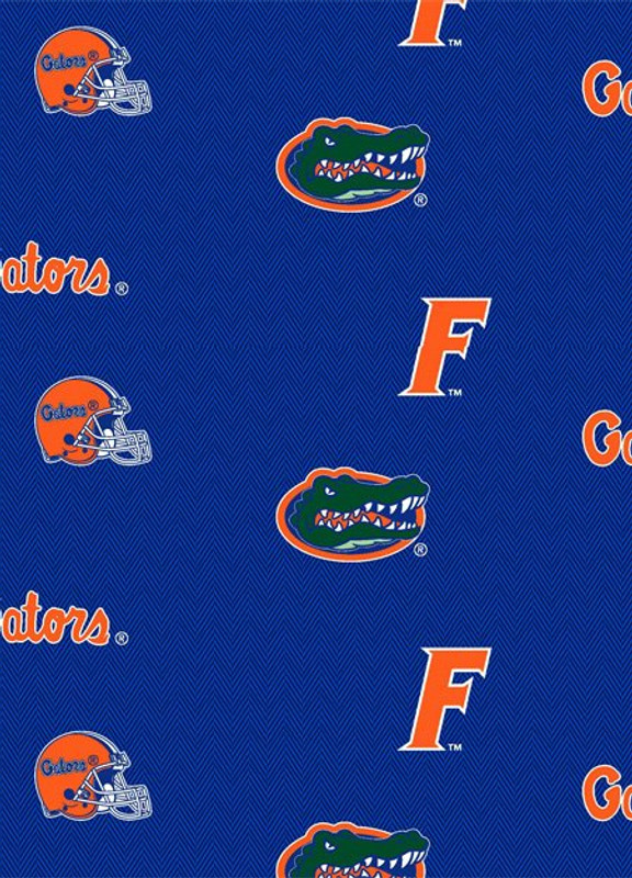 NCAA - Cotton Yarmulkes - HERRINGBONE - FLORIDA GATORS NCAA - Cotton Yarmulkes - HERRINGBONE - FLORIDA GATORS