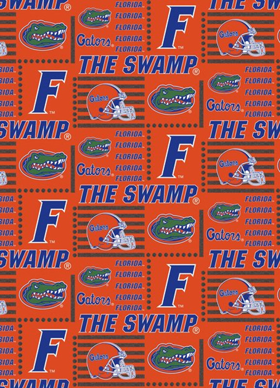NCAA - Cotton Yarmulkes - FLORIDA GATORS - PATCH NCAA - Cotton Yarmulkes - FLORIDA GATORS - PATCH