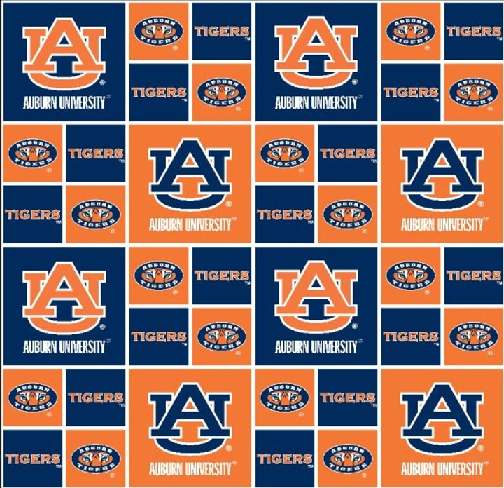 NCAA - Cotton Yarmulkes - Auburn University NCAA - Cotton Yarmulkes - Auburn University