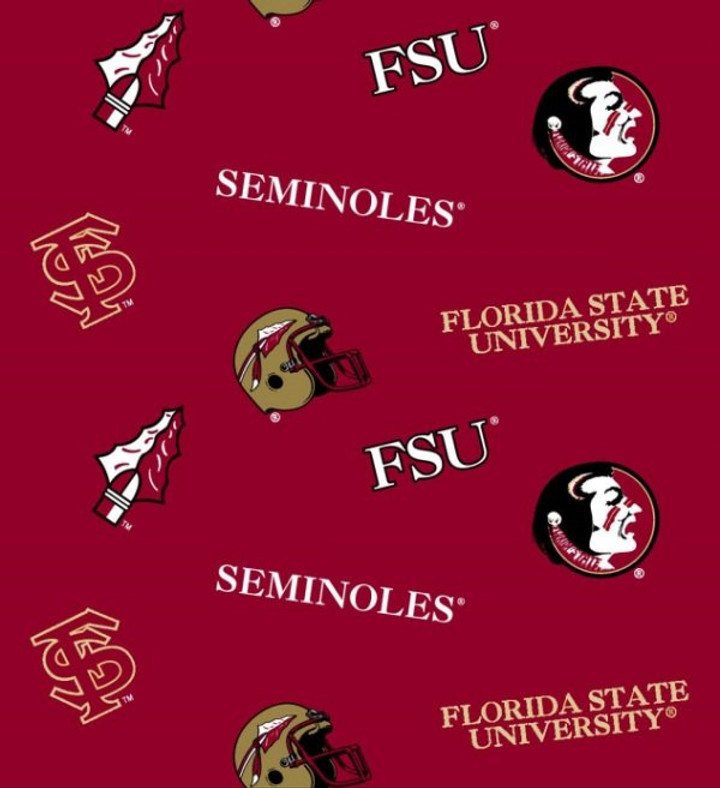 NCAA - Cotton Yarmulkes - ALLOVER - Florida State University