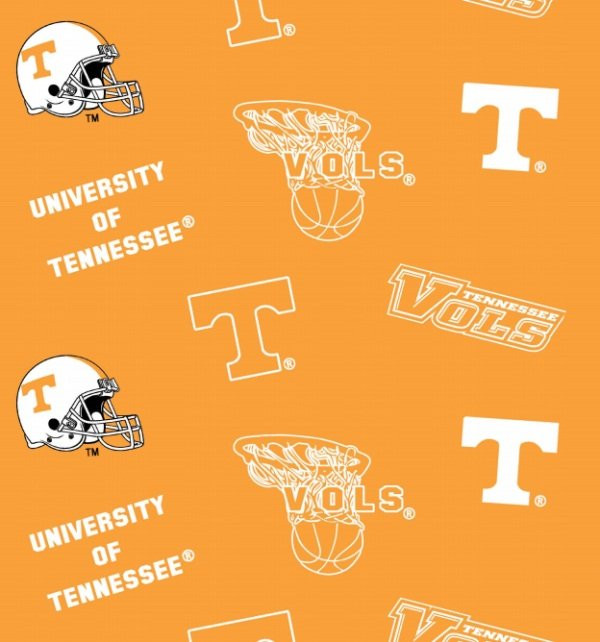 NCAA - Cotton Yarmulkes - ALLOVER - Tennessee University