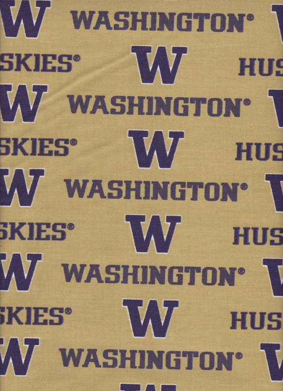 NCAA - Twill Yarmulkes - Washington Huskies NCAA - Twill Yarmulkes - Washington Huskies