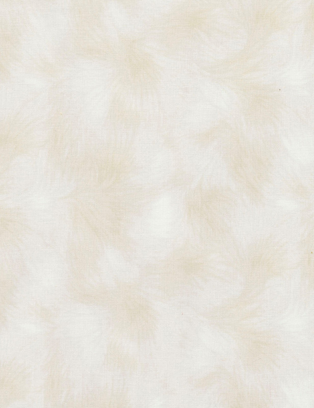 Cotton Print Yarmulkes Viola Basic - CREAM