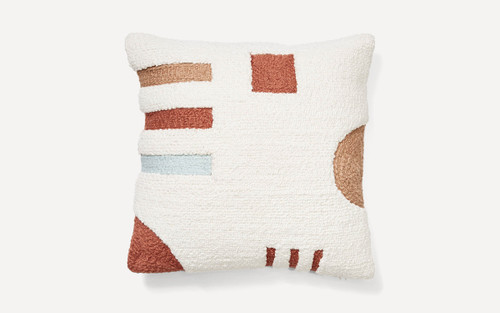 Applique Adobe Salt Pillow