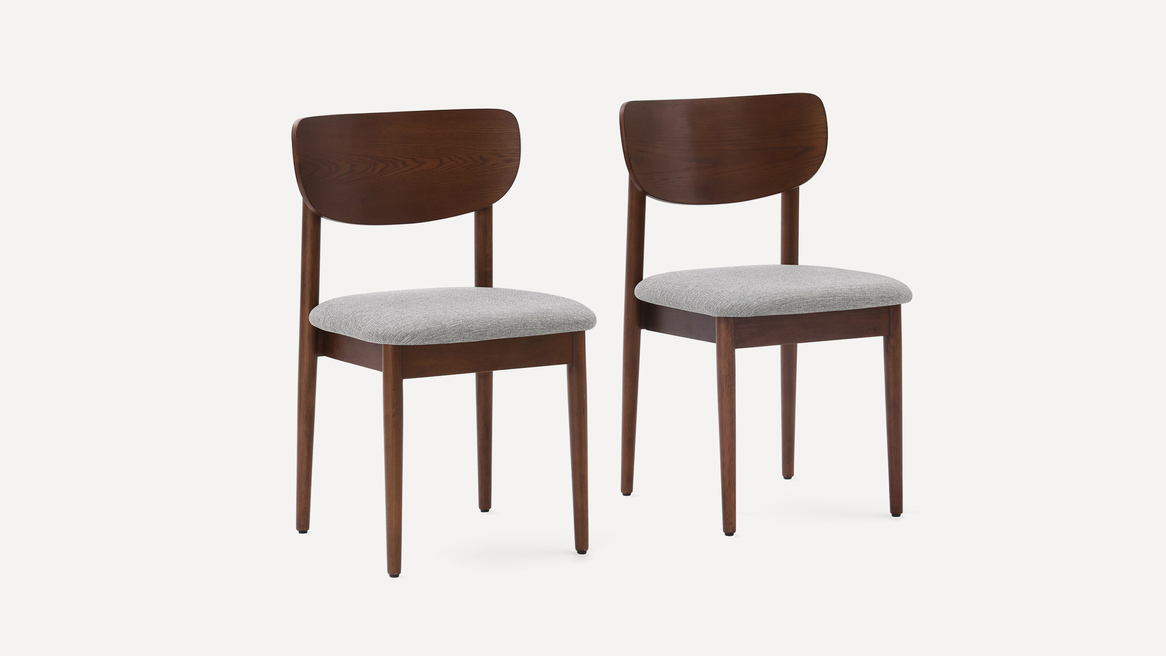 Amazon.com - COLAMY Wooden Dining Chairs Set of 2, PU