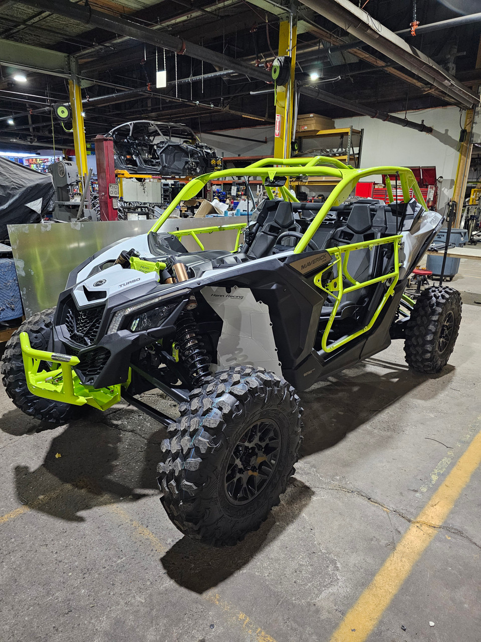 HRT Can-Am X3 2 Door Stock Windshield Radius Cage