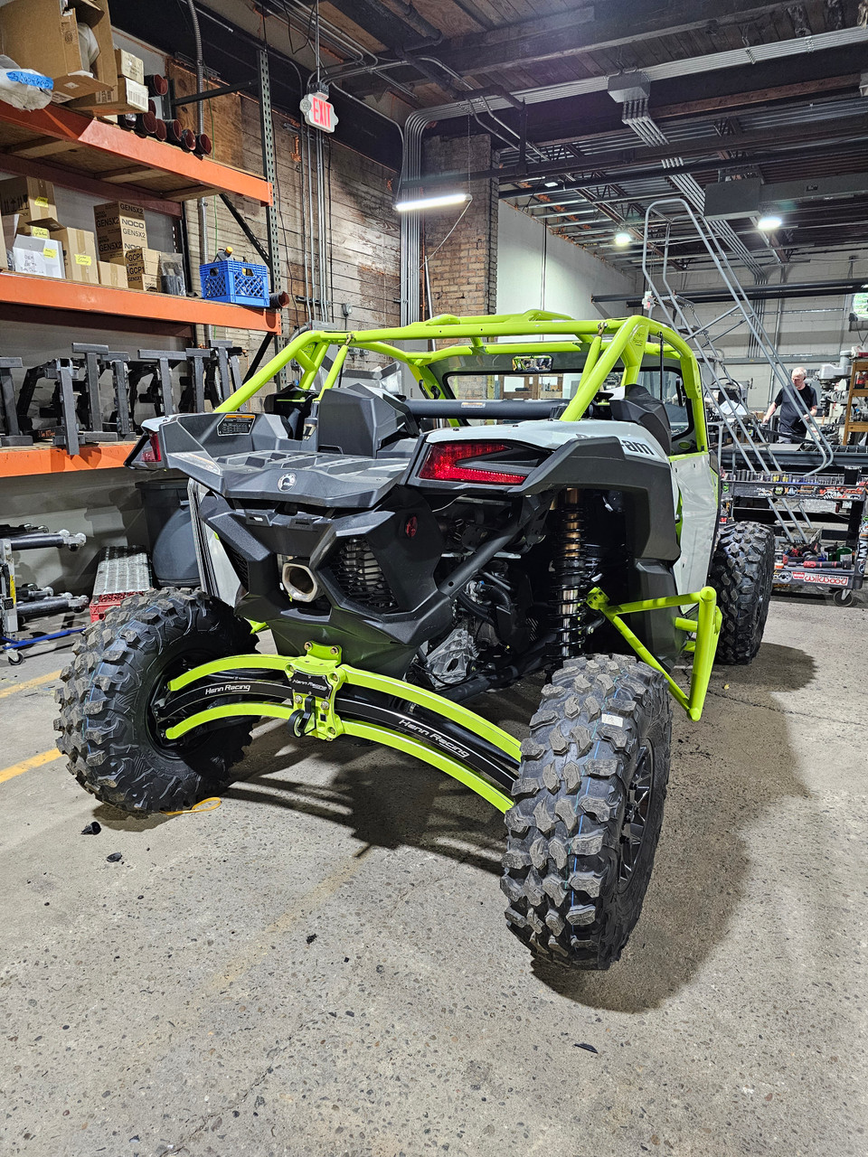 HRT Can-Am X3 2 Door Stock Windshield Radius Cage