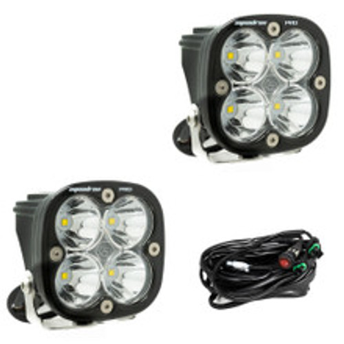 Squadron PRO Black LED Auxiliary Light Pod Pair - Universal