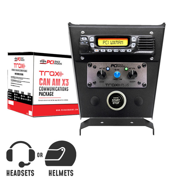 Cam-Am X3 2-Seat TRAX Stereo Complete Communications Package