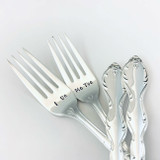 I Do, Me Too Wedding Fork Set