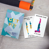 Get Fit Body Weight Workout Cards