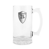 21st Birthday Beer Mug