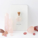 Rose Quartz Crystal Gift Card