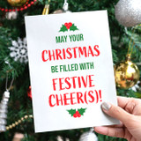 Festive Cheers Christmas Card