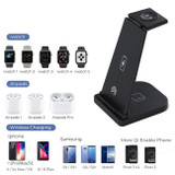 Qi 15W 3-in-1 Fast Wireless Charging Dock