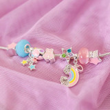 Lauren Hinkley Rainbow Charm Bracelet