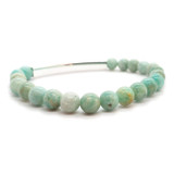 Aroha to the Moon & Back Amazonite Gemstone Bracelet