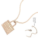 Little Taonga Rose Gold Kete Necklace