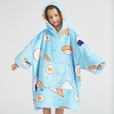 Kids Sushi Mega Hoodie Blanket NZ