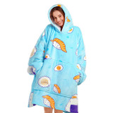 Adult Sushi Mega Hoodie Blanket