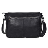 Eastwood Black Satchel Bag - Riley Black