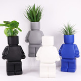 Block Man Planter