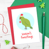 Season's Tweetings Christmas Card