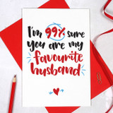 Favourite Husband Card