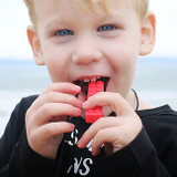 Brick Stick Textured Chew Necklace