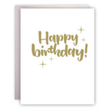 Happy Birthday Sparkle Card