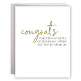 Congrats Parenthood Card