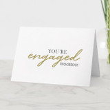 You're Engaged - WooHoo! Card