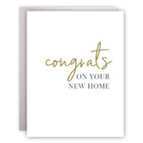 Congrats on Your New Home Card