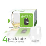 GoVino Wine & Cocktail Glasses - 4 pack