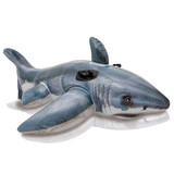 Great White Shark Ride-On Pool Float