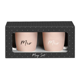 Mrs & Mrs Mug Set