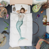 Mermaid Single Duvet Cover Set