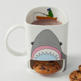 Shark Cookie Holder Mug