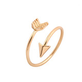 Gold Arrow Ring