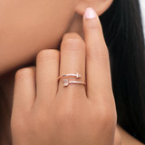 Rose Gold Arrow Ring