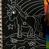 Scratch & Draw Horses & Unicorns