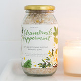 Chamomile Peppermint Bath Salt Soak