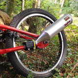 Turbospoke Bicycle Exhaust System