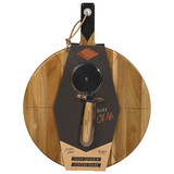 Pizza Cutter & Serving Board