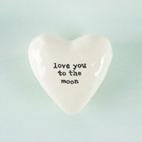 Love You to the Moon Heart Token