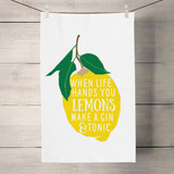 When Life Hands You Lemons Tea Towel