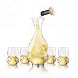 L'Grand Conundrum 9 Piece Aerator Decanter Set