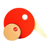 Red kekoKIWI Wooden Pull Toy