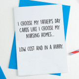 Nursing Home Father's Day Card nz