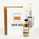 You're Neat - Whisky Cracker & Card
